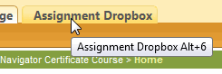 assignments dropbox
