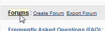 Forums link